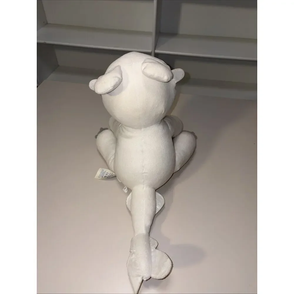 Build a Bear How to Train Your Dragon White Light Fury Plush Doll Toy LightFury